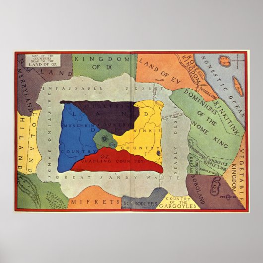 Die Welt von Oz Poster (Vorne)