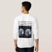 Die Welt vor deinem Fehler, nach deinem Fehler Sweatshirt (Schwarz voll)