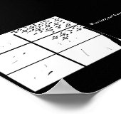 Die Welt weinen sehen Poster (Ecke)