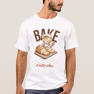 Die Welt zu einem besseren Ort für die Nahrungsmit T-Shirt