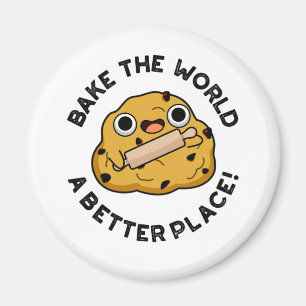 Die Welt zu einem besseren Ort für einen positiven Magnet