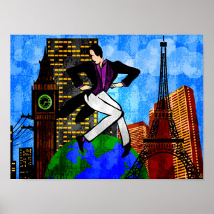 Die Welt zu meinen Füßen got (Kunstdrucke) Poster