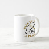 Die Welt zum Buben bringen Kaffeetasse (VorderseiteRechts)