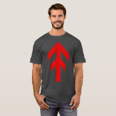 Die Weltbeherrschungsrunde (rot) T-Shirt (Vorne ganz)