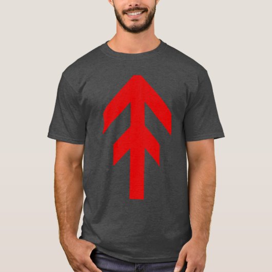 Die Weltbeherrschungsrunde (rot) T-Shirt (Vorderseite)