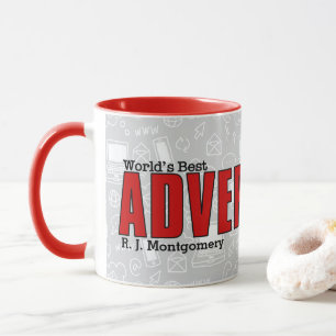 Die weltbeste Führungskraft für Werbung Tasse