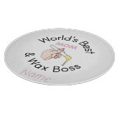 Die weltbeste Mama  Schneidebrett (Ecke)