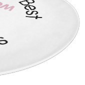 Die weltbeste Mama  Schneidebrett (Ecke)