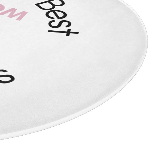 Die weltbeste Mama Schneidebrett (Ecke)