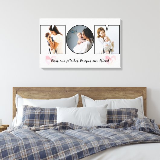 Die weltbeste Mutter aller Zeiten Leinwanddruck (Insitu (Schlafzimmer))