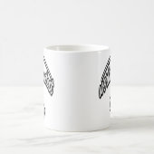 Die Weltbeste Mutter Elegantes Kursivdesign Kaffeetasse (Mittel)