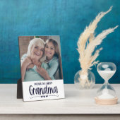 Die weltbeste Tafel für das Oma-Foto Fotoplatte (Seite)