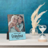 Die weltbeste Tafel für das Oma-Foto Fotoplatte (Seite)