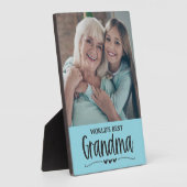 Die weltbeste Tafel für das Oma-Foto Fotoplatte (Seite)