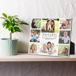 Die weltbeste Tante Uncle Foto Collage Fotoplatte<br><div class="desc">Geben Sie der besten Tante und Onkel der Welt eine individuelle Collage-Plakette mit mehreren Fotos, die sie jahrelang schätzen und genießen werden. Sie können mit acht Fotos Nichten, Neffen, anderen Familienmitgliedern, Haustieren usw. personalisieren, den Ausdruck "Weltbeste Tante & Onkel" personalisieren und die Namen der Familienmitglieder hinzufügen, alles in eleganter Typografie....</div>