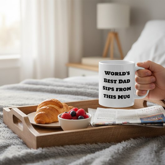 Die weltbeste Vater-Gedenkveranstaltung zur Tasse