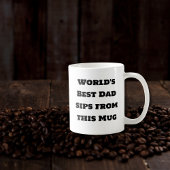 Die weltbeste Vater-Gedenkveranstaltung zur Tasse