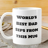 Die weltbeste Vater-Gedenkveranstaltung zur Tasse
