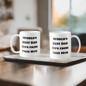 Die weltbeste Vater-Gedenkveranstaltung zur Tasse