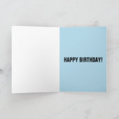 DIE WELTBESTE VATER-HAPPY BIRTHDAY CARD KARTE (Innenseite)