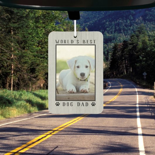 Die weltbeste Vater-Paw druckt Foto-Rahmen für Hau Autolufterfrischer