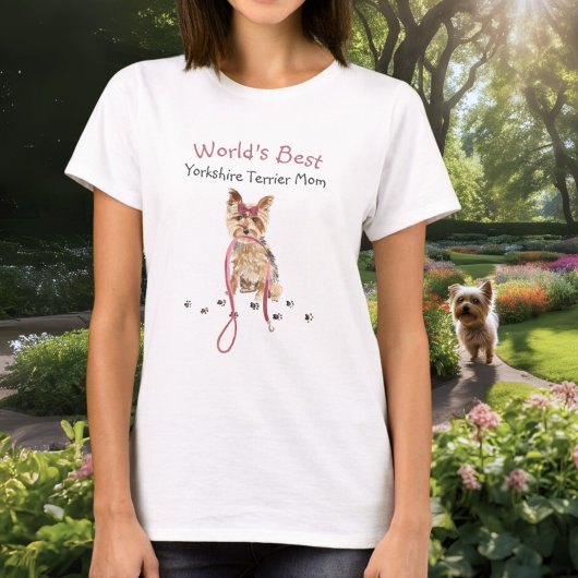 Die weltbeste Yorkshire Terrier Mama Niedlich Wate T-Shirt