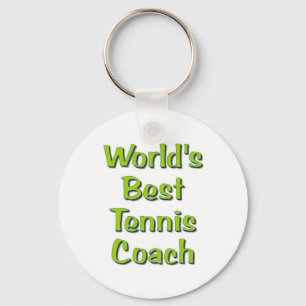 Die weltbesten Tennis-Coach-Gaben Schlüsselanhänger