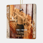 Die Welten von Blanche DuBois Keramikornament (Links)