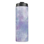 Die Weltflasche ändern Thermosbecher (Vorderseite)