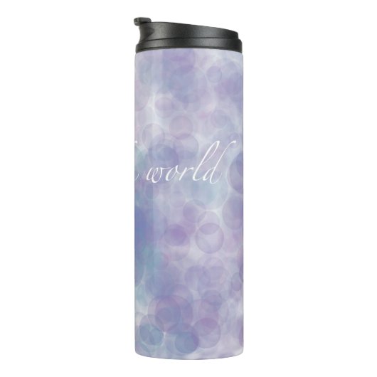 Die Weltflasche ändern Thermosbecher (Nach rechts gedreht)
