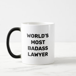 Die weltgrößte Badass-Anwältin-Tasse Verwandlungstasse