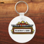 Die weltgrößte Lehrerhilfe Schlüsselanhänger (Vorderseite)