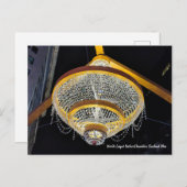 Die weltgrößte Postkarte für den Kronleuchter im F (Vorne/Hinten)