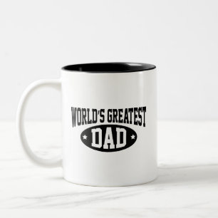 Die weltgrößte Vater-Kaffeekochen-Tasse Zweifarbige Tasse