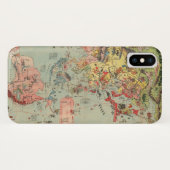 Die Weltkarte-auf einen Blick - Case-Mate iPhone Hülle (Rückseite (Horizontal))