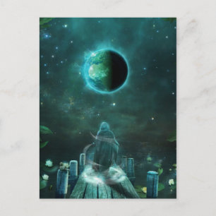 Die Weltpostkarte Postkarte