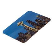 Die Weltraumneedle und das Stadtzentrum von Seattl Magnet (Linke Seite)