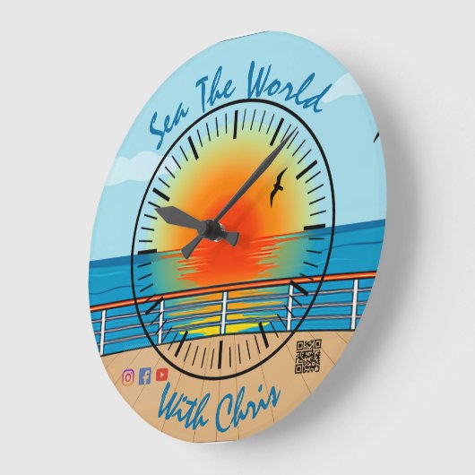 Die Weltspitze Große Wanduhr (Winkel)