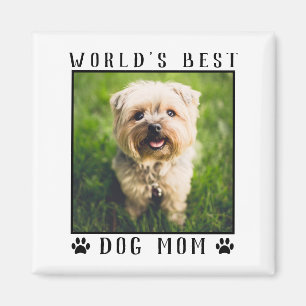 Die weltweit beste Mama-Paw-Prints-Foto-Rahmen Magnet