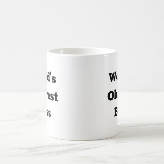 Die weltweit beste Tasse für den Boss-Kaffee (Mittel)