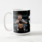 Die weltweit beste Vater-Fotokollektion Kaffeetasse (Links)
