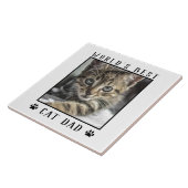 Die weltweit besten Cat Vater Paw Prints Pet Foto Fliese (Seite)