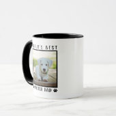 Die weltweit besten Foster Vater Paw Prints Pet Fo Tasse (Vorderseite Links)