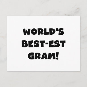Die weltweit besten Gram Black Text Tshirts und GI Postkarte