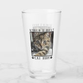 Die weltweit besten Katzenpaw-Mamas drucken Foto-R Glas (Rückseite)