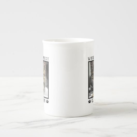 Die weltweit besten Katzenpaw-Mamas drucken Foto-R Porzellantasse (Vorderseite)