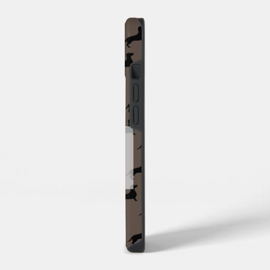 Die weltweit Phantastischste Dackel Vater Geschenk iPhone Hülle (Linke Seite)