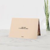 DIE WELTWEITE ERMUTIGUNGSKARTE DANKESKARTE (Rückseite)