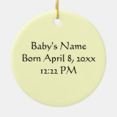 Die wenige Fleischklöschen kundengebundene Keramik Ornament (Hinten)