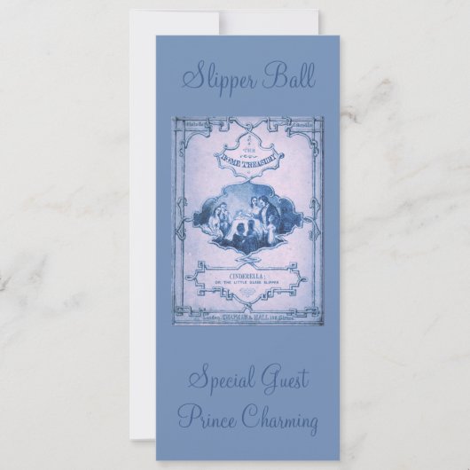 Die wenige Glaseinladung des pantoffel-2 Einladung (Vorderseite)